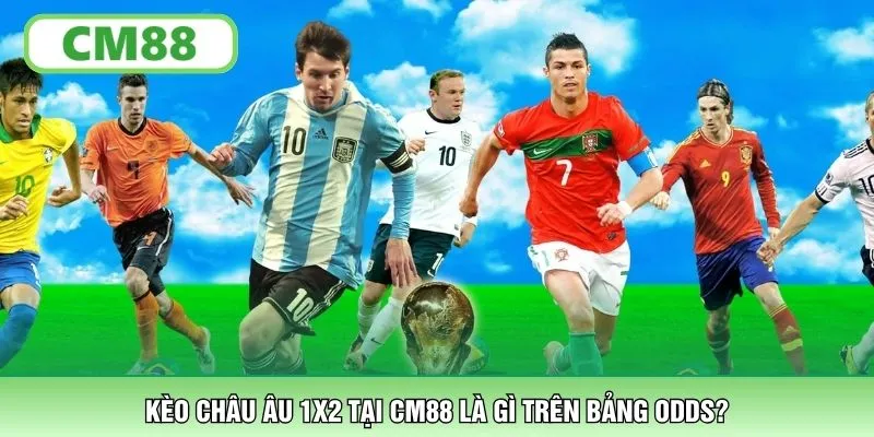 Kèo Châu Âu 1x2 tại CM88 là gì trên bảng odds?